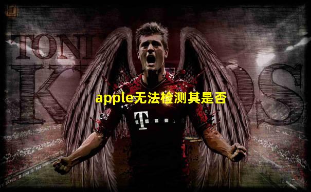 apple无法检测其是否