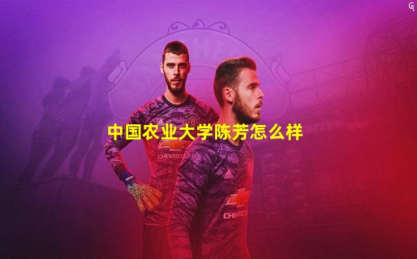 中国农业大学陈芳怎么样