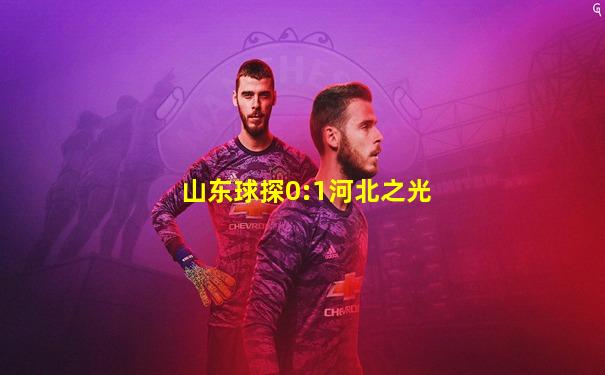 山东球探0:1河北之光