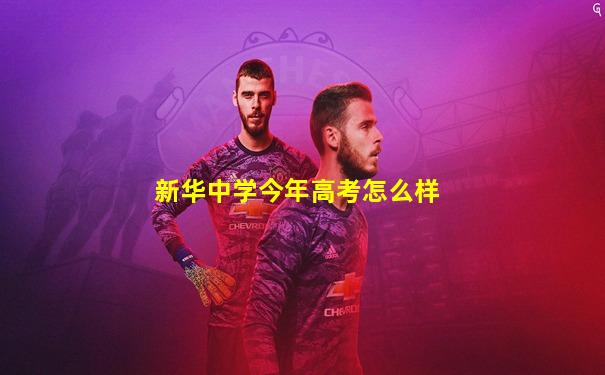 新华中学今年高考怎么样
